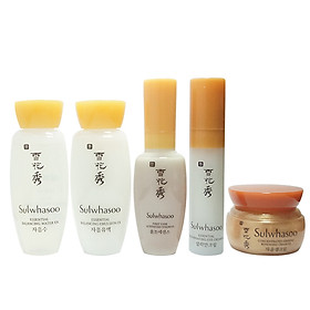 Bộ 5 sản phẩm dưỡng da Sulwhasoo đi du lịch