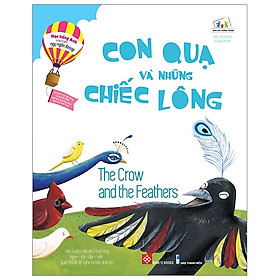 Hình ảnh Học Tiếng Anh Cùng Truyện Ngụ Ngôn Aesop - Con Quạ Và Những Chiếc Lông (Song ngữ Anh-Việt)