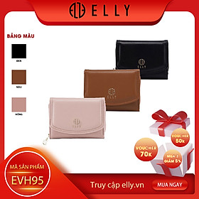 Ví da nữ thời trang cao cấp elly – ev95
