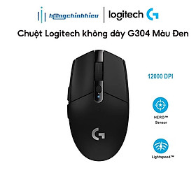 Mua Chuột Logitech không dây G304 Màu Đen Hàng chính hãng