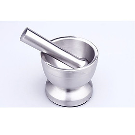 Cối chày Inox 304 - 11.6x9.7cm - 647.8g