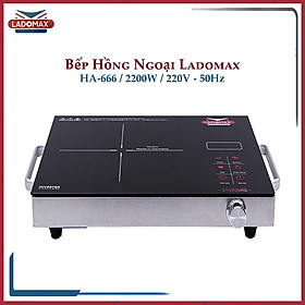 Mua Bếp hồng ngoại đơn không kén nồi  bếp điện hồng ngoại Ladomax HA-666 công suất 2200W - Hàng chính hãng