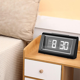 Digital Alarm Clock Snooze Clock Large Number Decor Table Clock  Clock for Works Hotel Dorm Bedside Dining Table