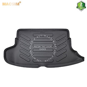Thảm lót cốp ô tô Nissan Juke First Generation (F15) (2010-2015) MACSIM màu đen – TPU cao cấp, chuẩn form, sử dụng lâu dài