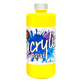 Chai Màu Vẽ Acrylic 300ml - Vàng