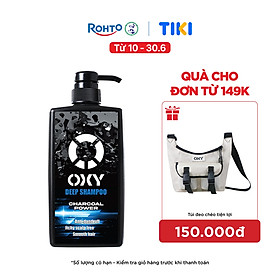 Dầu gội cho nam sạch sâu giảm ngứa Oxy Deep Shampoo