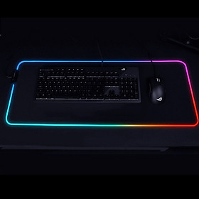Lót chuột Mouse pad Led RGB nhiều kích thước cho máy tính