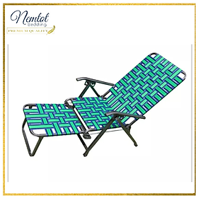 Mua GIÁ RẺ - Ghế xếp dây dù bản lớn siêu thoáng mát  ghế gấp gọn nằm thư giản khung sắt tĩnh điện HCM - Nemtot Bedding