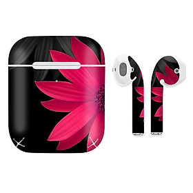 Mua Miếng dán skin chống bẩn cho tai nghe AirPods in hình thiết kế - atk036 (bản không dây 1 và 2)