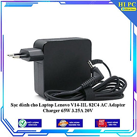 Sạc dành cho Laptop Lenovo V14-IIL 82C4 AC Adapter Charger 65W 3.25A 20V - Kèm Dây nguồn - Hàng Nhập Khẩu