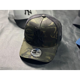 (Hàng VNXK) Nón kết, mũ lưỡi trai nam nữ cho MLB phối lưới vải kaki thời trang (Ảnh thật)