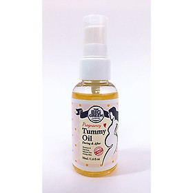 Dầu chăm sóc da bị rạn cho phụ nữ Biggreen Pregnancy Tummy Oil (50ML) BG011