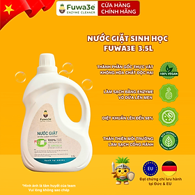 Nước giặt xả hữu cơ enzyme sinh học từ vỏ dứa Fuwa3e 3.5L