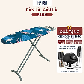 Bàn để ủi quần áo khung bằng thép Lebenlang LBB363
