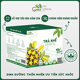 Hỗ trợ tiêu hóa, giảm cân Trà trái khế túi lọc Goce