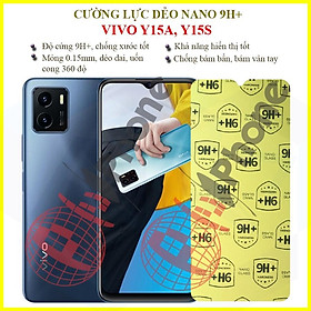 Dán cường lực dẻo nano dành cho Vivo Y15a, Y15s