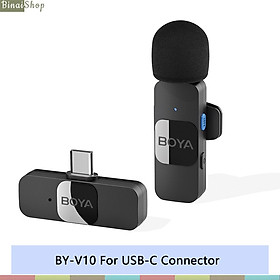 Boya BY-V1 / BY-V2 / BY-V10 / BY-V20 - Micro Cài Áo Không Dây 2.4GHz Cho Live Stream, Vlogging, Quay Tik Tok, Youtube- Hàng Chính hãng