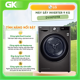 Máy sấy LG 9 Kg DVHP09B - Hàng chính hãng ( chỉ giao HCM )