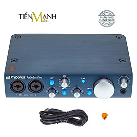 Soundcard Presonus AudioBox iTwo - Sound Card Bộ Thu Âm Thanh và Livestream Audio Interface Audio Box iTwo Hàng Chính Hãng - Kèm Móng Gẩy DreamMaker