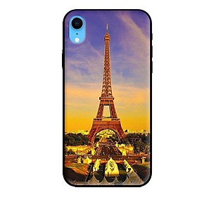 Ốp lưng cho iPhone XR  Tháp Eiffel Hoàng Hôn - Hàng chính hãng