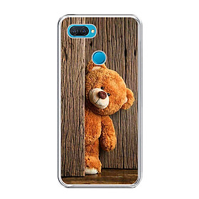 ỐP LƯNG ĐIỆN THOẠI OPPO A12 - SILICON DẺO - 0136 TEDDY - HÀNG CHÍNH HÃNG