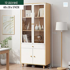 Mua Tủ Gỗ Kết Hợp Cửa Kính Thương Hiệu SIB Decor Đa Năng  Hiện Đại KG45