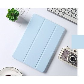 Bao Da cho iPad Gen 10 2022 10.9 inch có khay bút pencil lưng TPU dẻo nắp gập hỗ trợ tắt mở màn hình