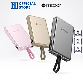 Mua Pin Dự Phòng MAZER PowerCharge LINK 35W 10.000 mAh Tích Hợp Cáp Sạc USB-C Chứng nhận CCC 01 x USB-C 01 x USB-A Hàng Chính Hãng