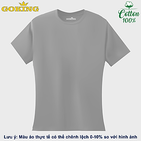 Siêu giảm giá. Áo thun nữ thoát nhiệt Nhật Bản Goking, form ôm eo, chất liệu tự nhiên 100% cotton thấm hút mồ hôi tốt. Áo phông trơn nữ hàng hiệu cao cấp