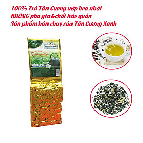 Trà Ướp Hoa Nhài Tân Cương Xanh - Trà Tân Cương ướp hoa nhài tự nhiên