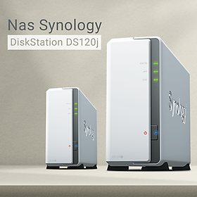 Mua Thiết Bị Lưu Trữ  Nas Synology DS120J Hàng Chính Hãng