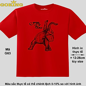 YOGA TIME, mã G63. Áo thun đẹp cho cả gia đình. Áo phông hàng hiệu Goking, công nghệ in Nhật Bản siêu nét. Form unisex cho nam nữ, trẻ em, bé trai gái
