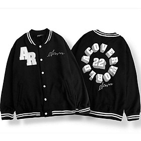 ÁO KHOÁC DÙ 2 LỚP NAM NỮ FROM UNISEX KHÔNG NÓN KÈM CHỮ AR SIÊU ĐẸP HOT TREND