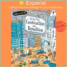 Sách - Lift-the-Flap Construction and Demolition by Jerome Martin Peter Allen (UK edition, paperback)