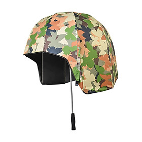 Stick Umbrella Water Resistant PU Handle Rainproof Dual Use Umbrella