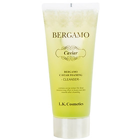Sữa Rửa Mặt Dạng Gel Dưỡng Sáng Da, Giúp Săn Chắc, Chống Lão Hóa BERGAMO Foaming Cleanser 150ml