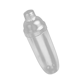 Plastic Cocktail Shaker Mixer Drink with Measurement Bartender Tool