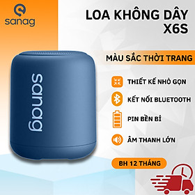 Mua Loa Bluetooth Sanag X6 Plus Bản Mở Rộng  chống nước IPX5. Hỗ Trợ Kết Nối Bluetooth 5.0  Thẻ Nhớ  Nhiều Màu Sắc - Hàng chính hãng