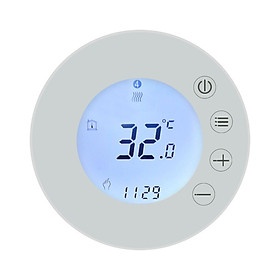 Tuya WiFi LCD Display Intelligent Thermostat Programmable Temperature Controller APP Control Compatible with Alexa Google Home Voice Control