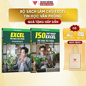 Combo 2 Sách Excel Và 150 Thủ Thuật Ứng Dụng Văn Phòng Từ Cơ Bản Đến Nâng Cao  - N1