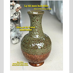 Mua Lọ tỏi men hoả biến gốm sứ Bát Tràng cao cấp cao 40cm lọ cắm đào lọ trang trí