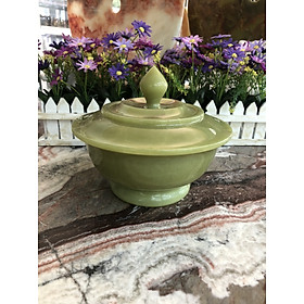 Mua Thố  hủ đựng thực phẩm  trà đá ngọc Onyx - Đường kính 22 cm