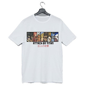 Áo thun Attack on titan, áo phông anime attack on titan mẫu mới giá rẻ