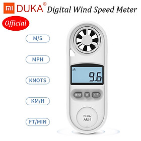 Máy đo tốc độ gió cầm tay Xiaomi DUKA Máy đo tốc độ gió cầm tay để đo nhiệt độ tốc độ gió