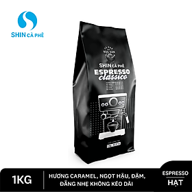 SHIN Cà Phê - Espresso Classico 1Kg Hạt - Cà Phê Nguyên Chất Pha Máy