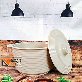 THỐ MELAMINE SUPERWARE CAO CẤP THAILAND - Màu Nâu - TÔ BÁT THỐ ĐỰNG CƠM CANH, đựng thực ăn chín có NẮP ĐẬY kính bảo vệ. Dụng cụ thố chịu được nhiệt độ từ 30° đến 100° C, hàng chuẩn 100%