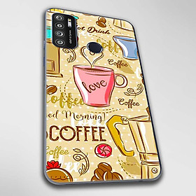 Ốp lưng dành cho Vsmart Live 4 mẫu Love Café