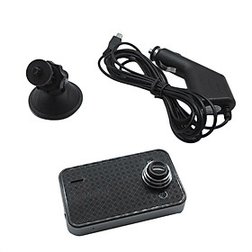 K6000 Car DVR Camera 2.3 Inch Video Dash Cam Recorder 90°View Angle Camcorder
