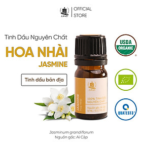 Tinh Dầu Hoa Nhài - 100% Nguyên Chất (Absolute) - Le Rustique - Tinh Dầu Bản Địa Ai Cập