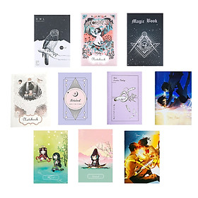 Bộ 10 Cuốn Sổ Tay Mini Angia Art 100 Trang ( 14 x 9 cm )